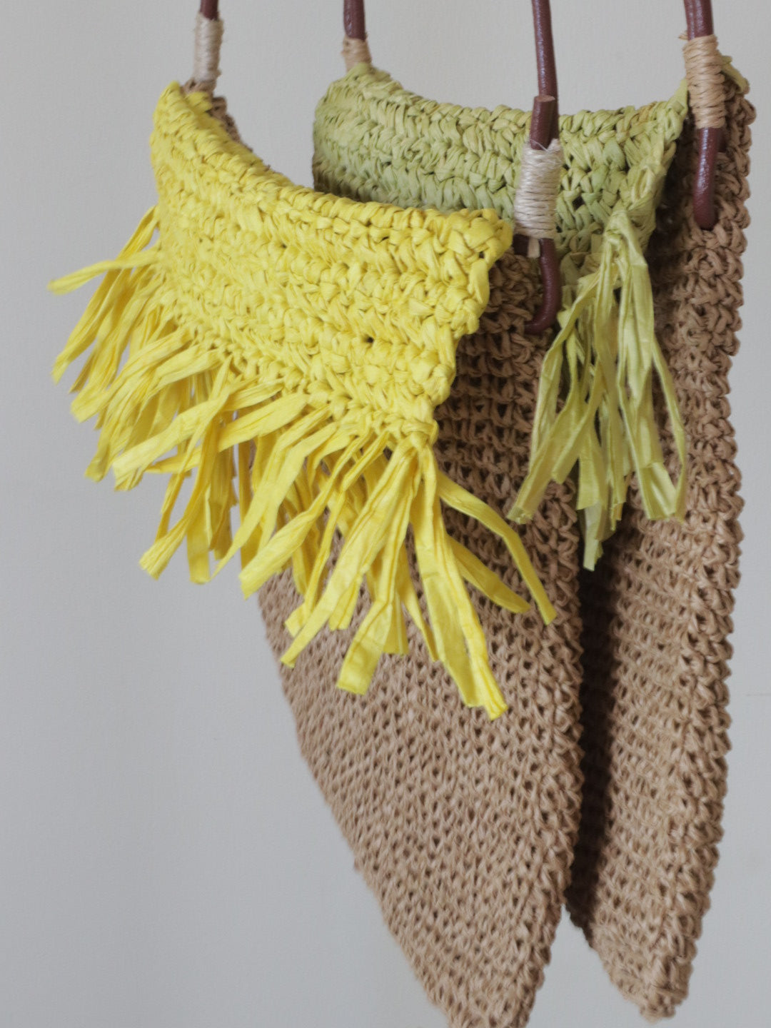 Crochet bag showcasing intricate patterns and artisan craftsmanship