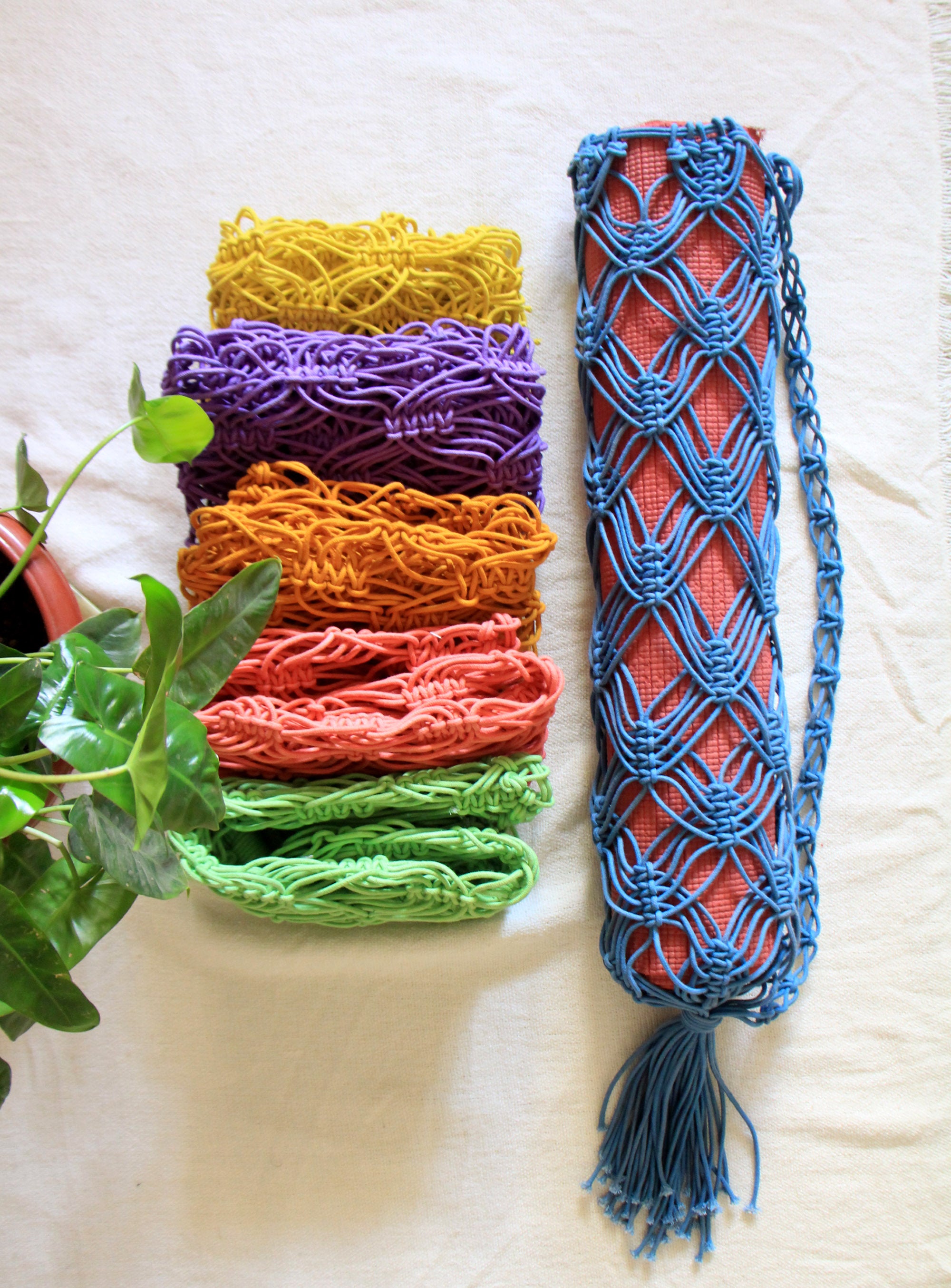 Macrame yoga mat bag online