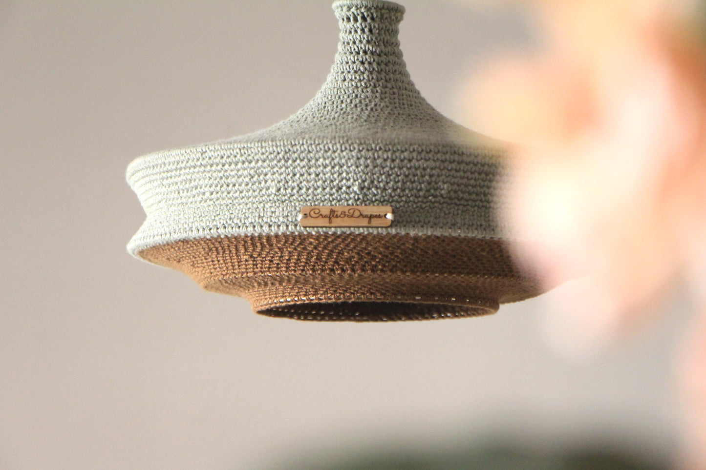 Unique Crochet Design for Artful Home Lighting