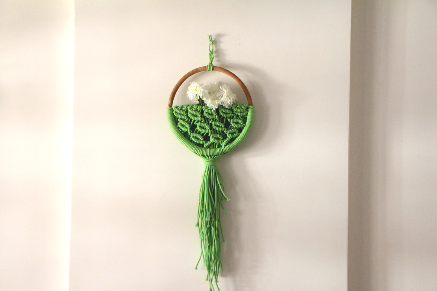 boho wall basket