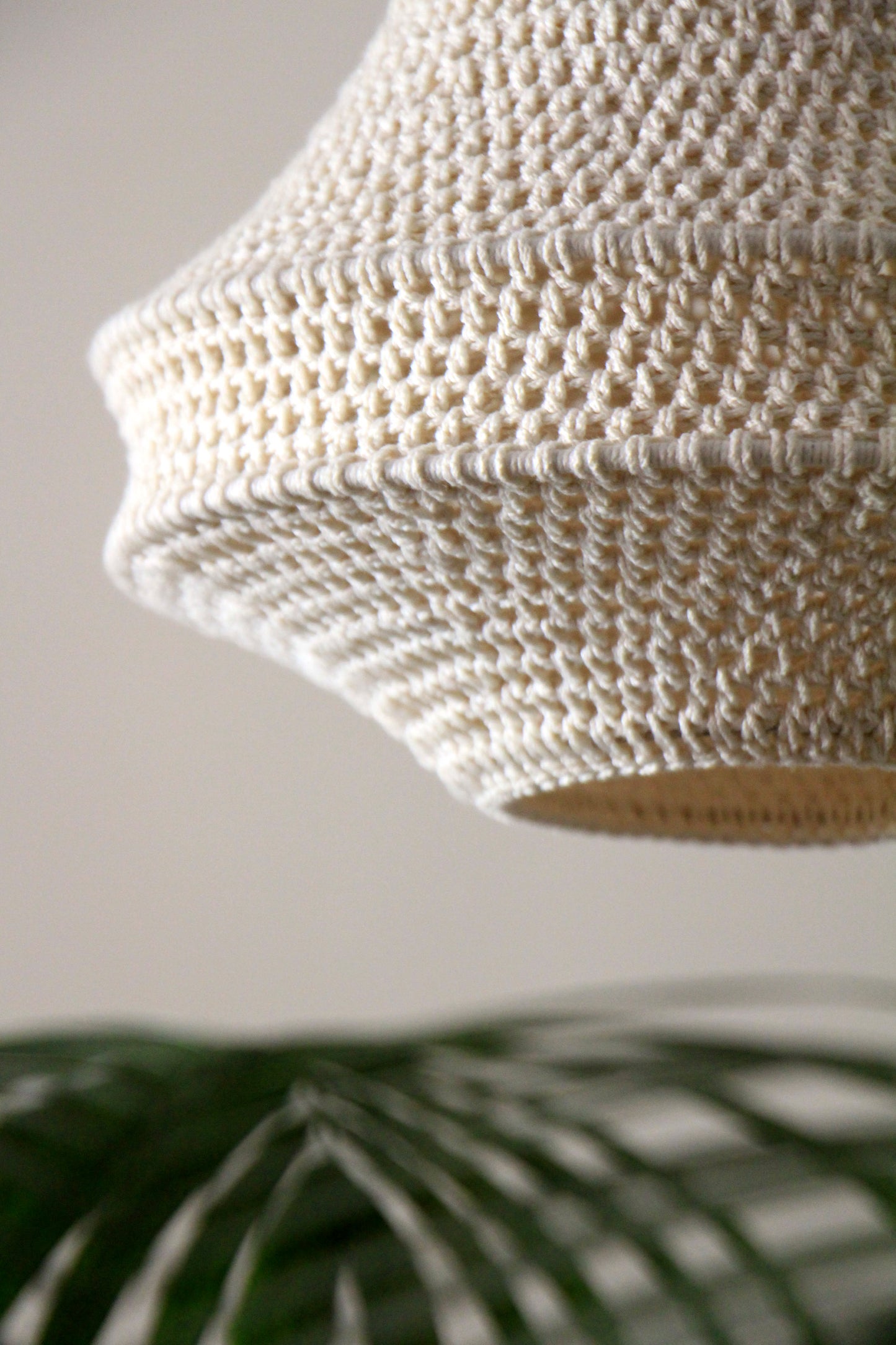 Modern Crochet Pendant Light |  MIERA