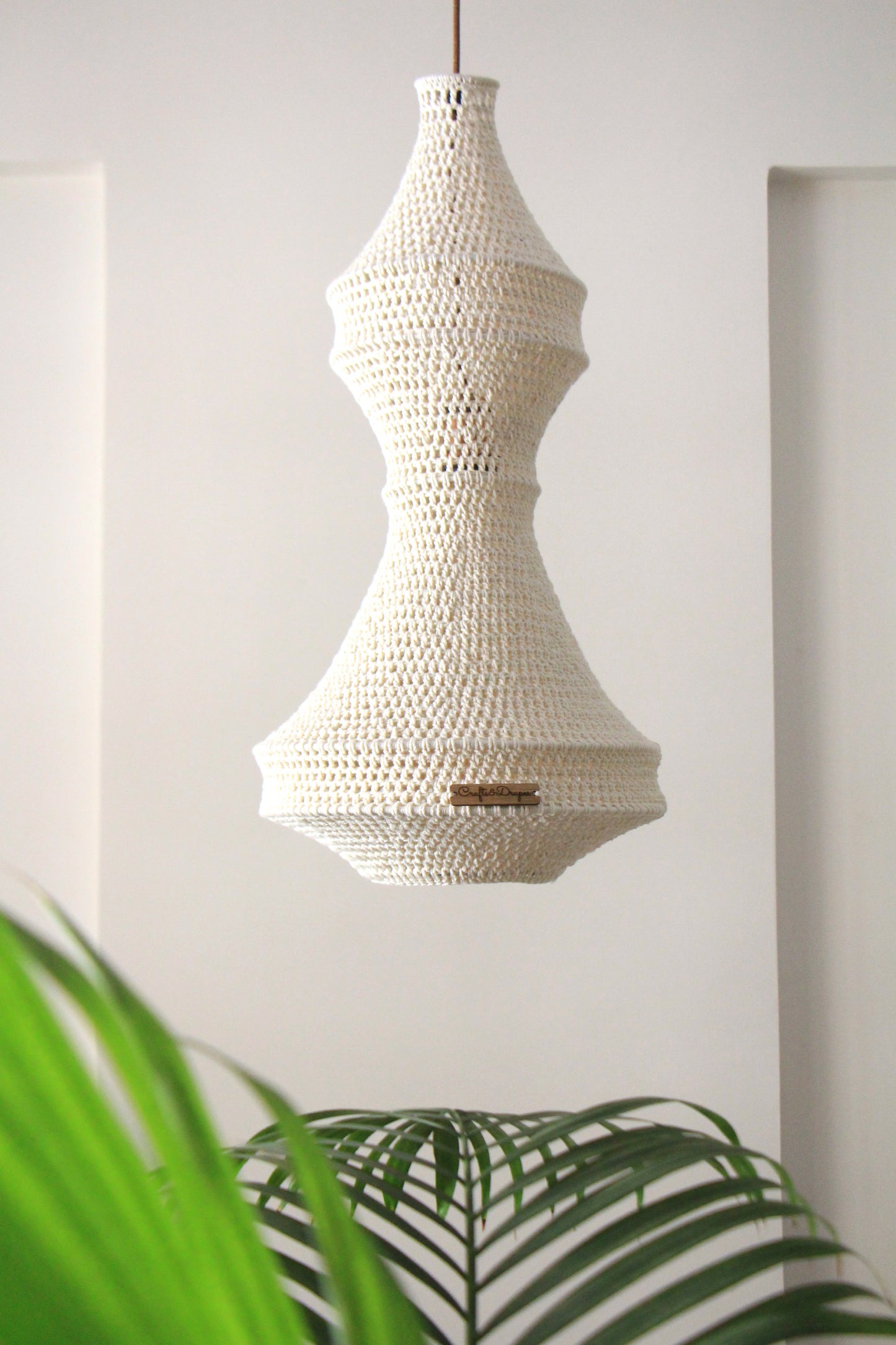 Modern Crochet Pendant Light |  MIERA