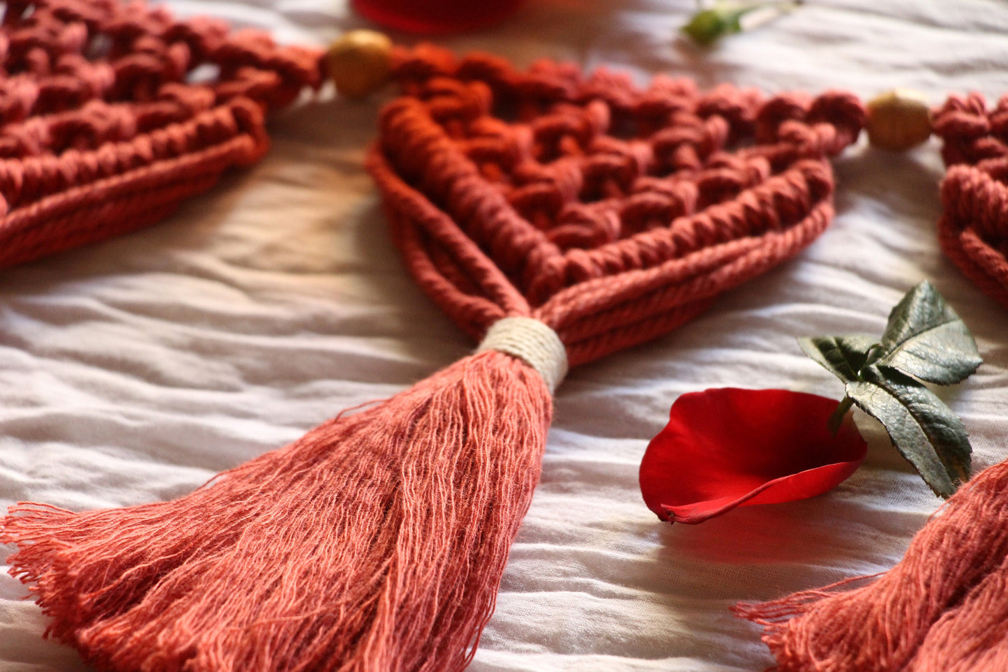 Macrame Bunting Wall Decor