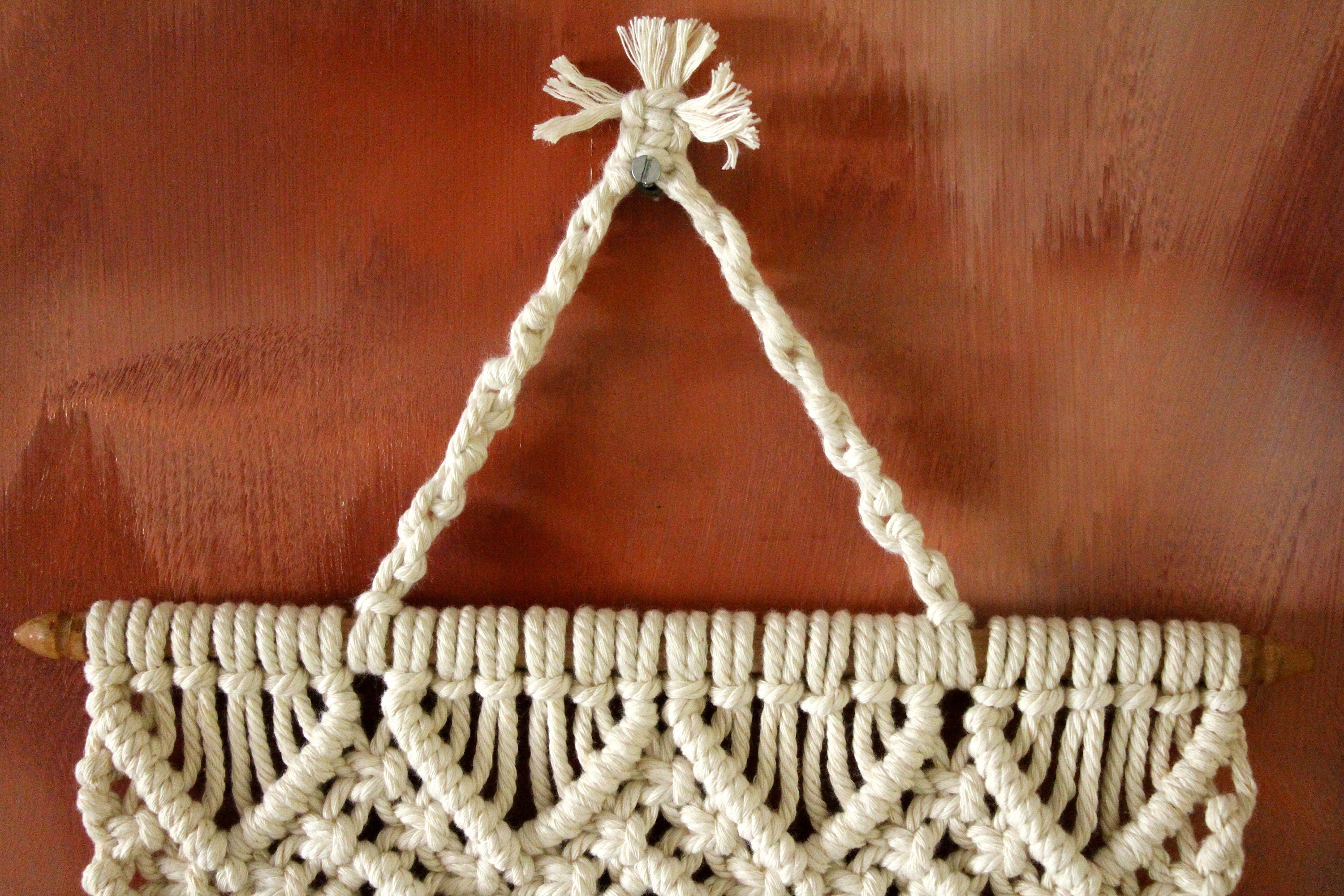 Christmas gifts Macrame Letter online Holder macrame boho pocket. macrame mail organizer. macrame wall holder magazines boho bookholder