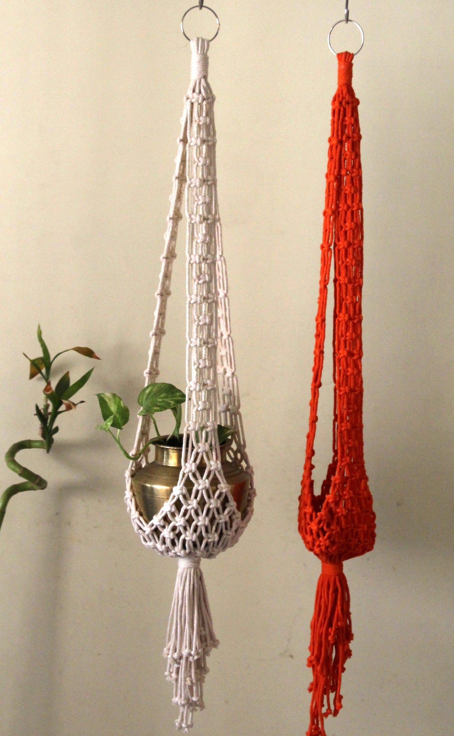 Boho Macrame Plant Hanger | Retro Style