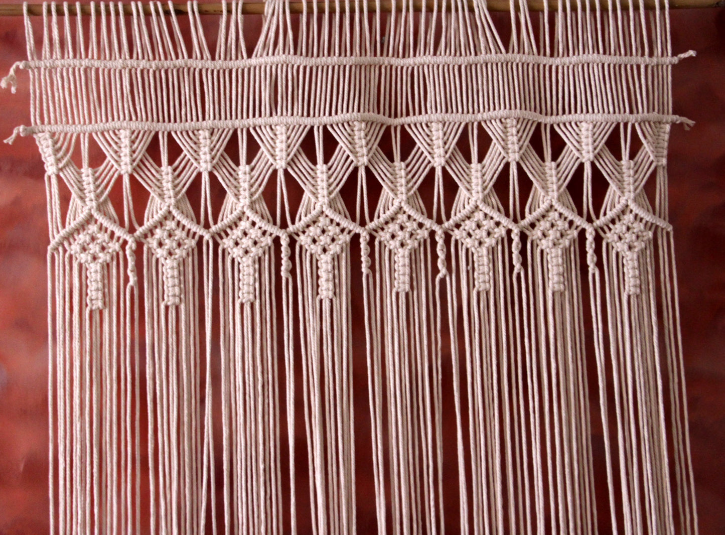 Boho Macrame Curtain