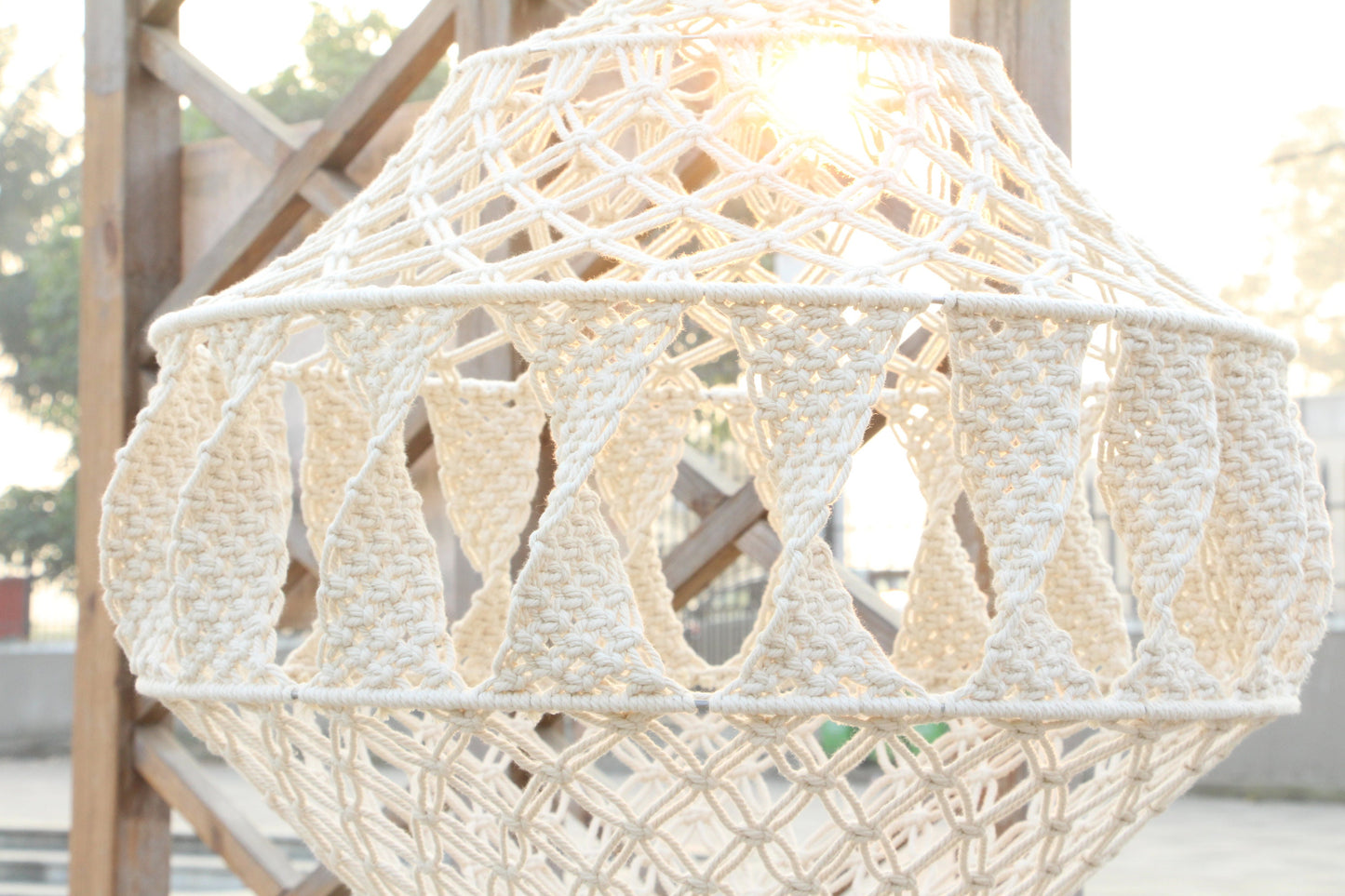 Boho Macrame Chandelier | MIRARI | Extra Large