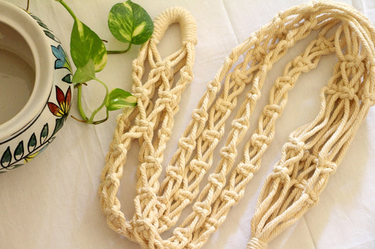 Macrame Plant Hanger | Long