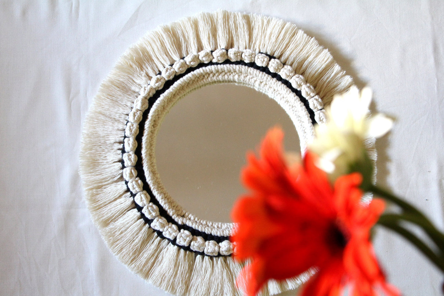 Boho Macrame Mirror | Macraweave