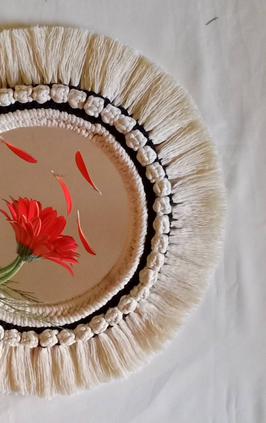 Boho Macrame Mirror | Macraweave