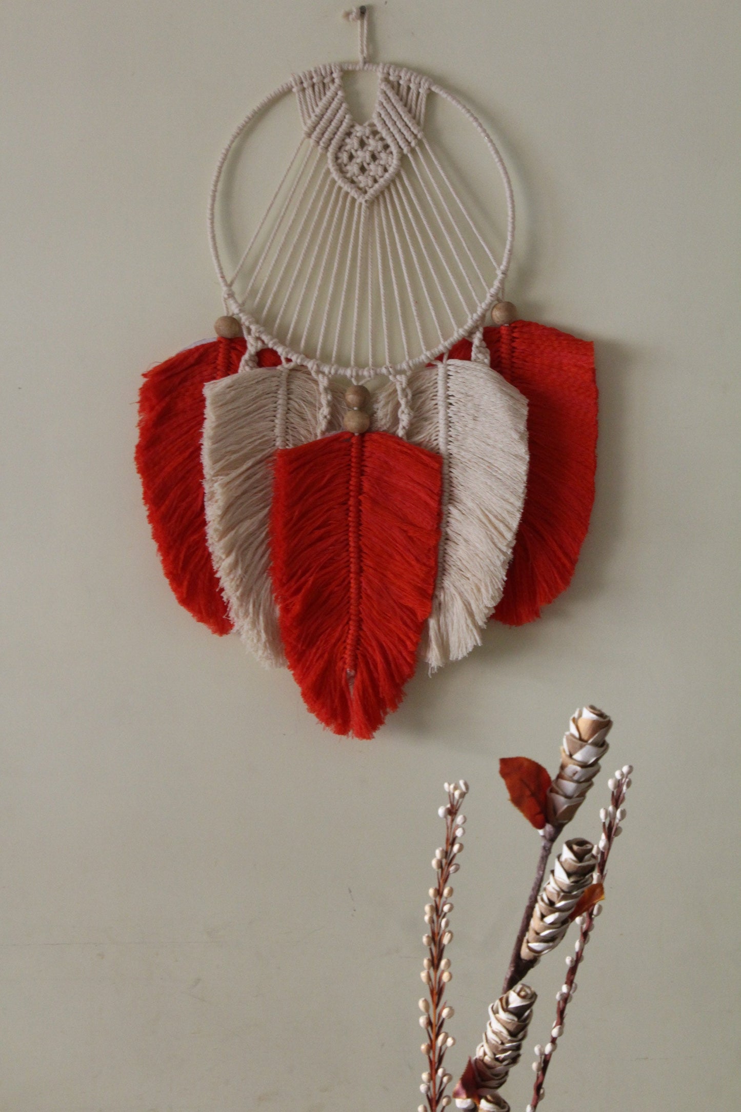 Macrame Feather DreamCatcher