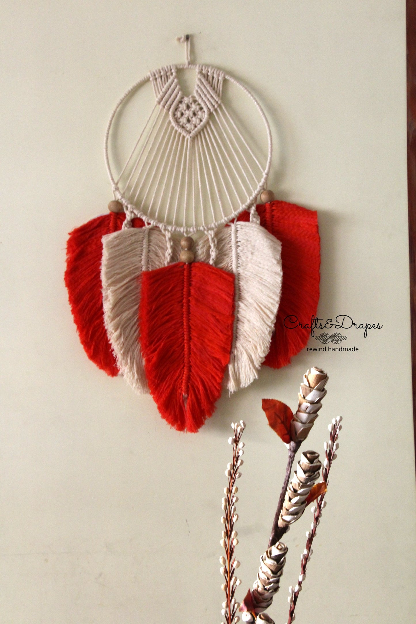 Macrame Feather DreamCatcher