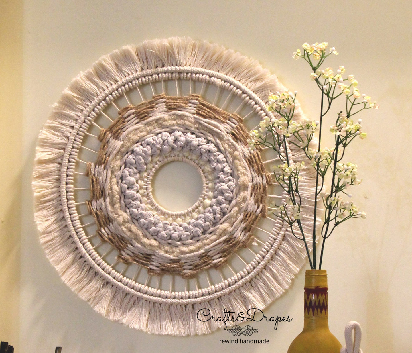 Woven Wall Art | Circular Weave