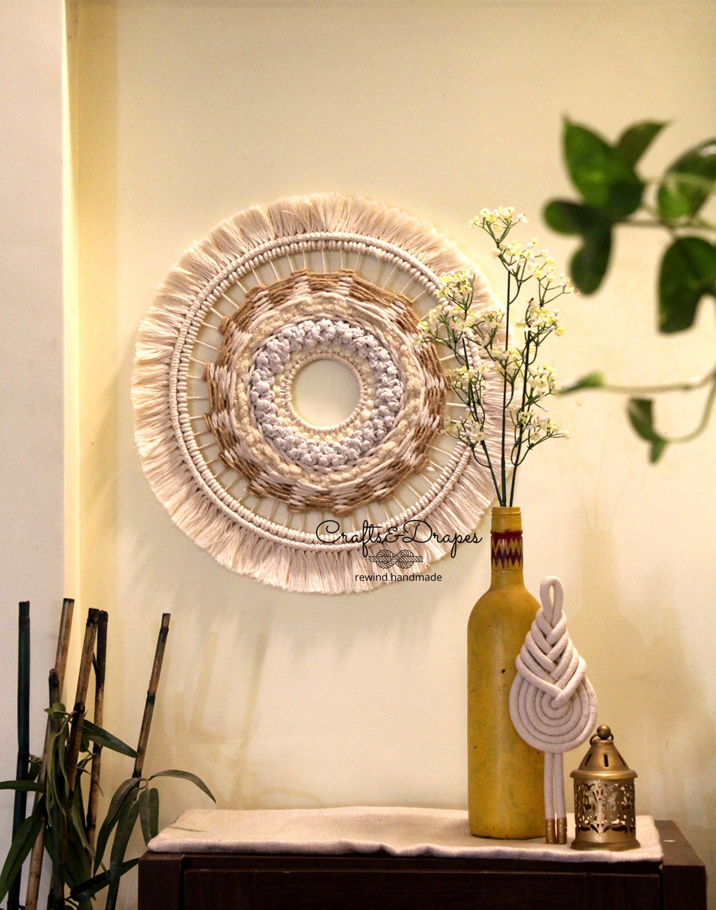 Woven Wall Art | Circular Weave