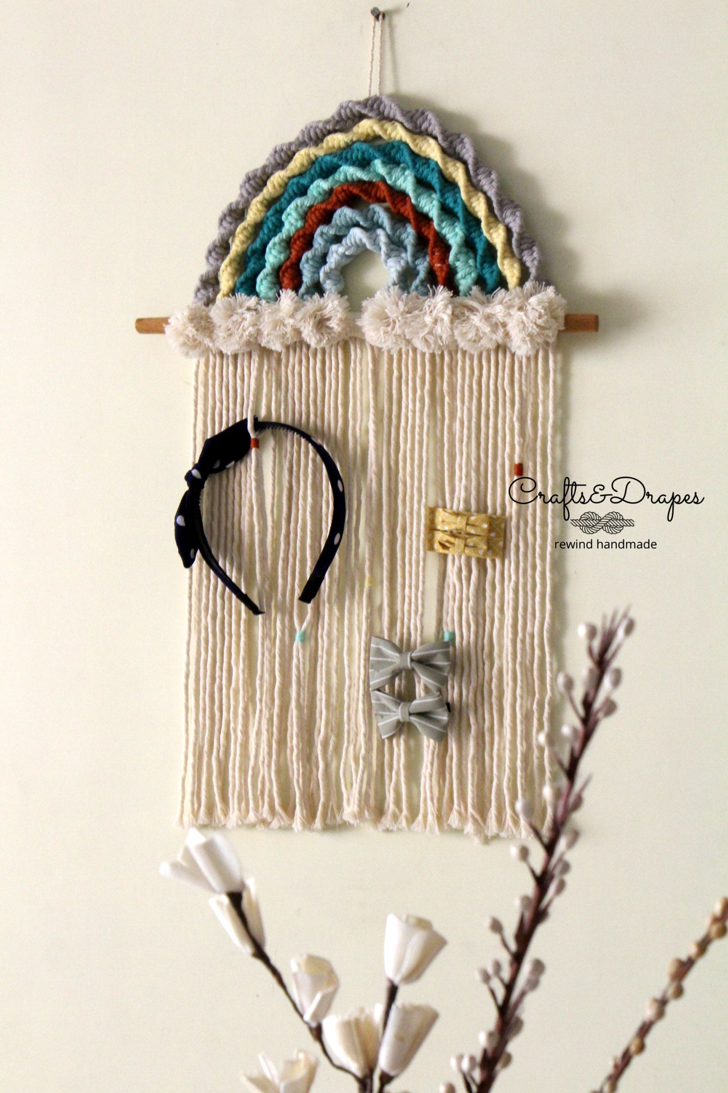 Macrame Rainbow Wall Hanging