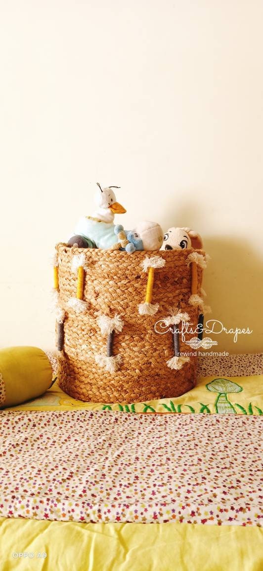 Macrame Jute Baskets