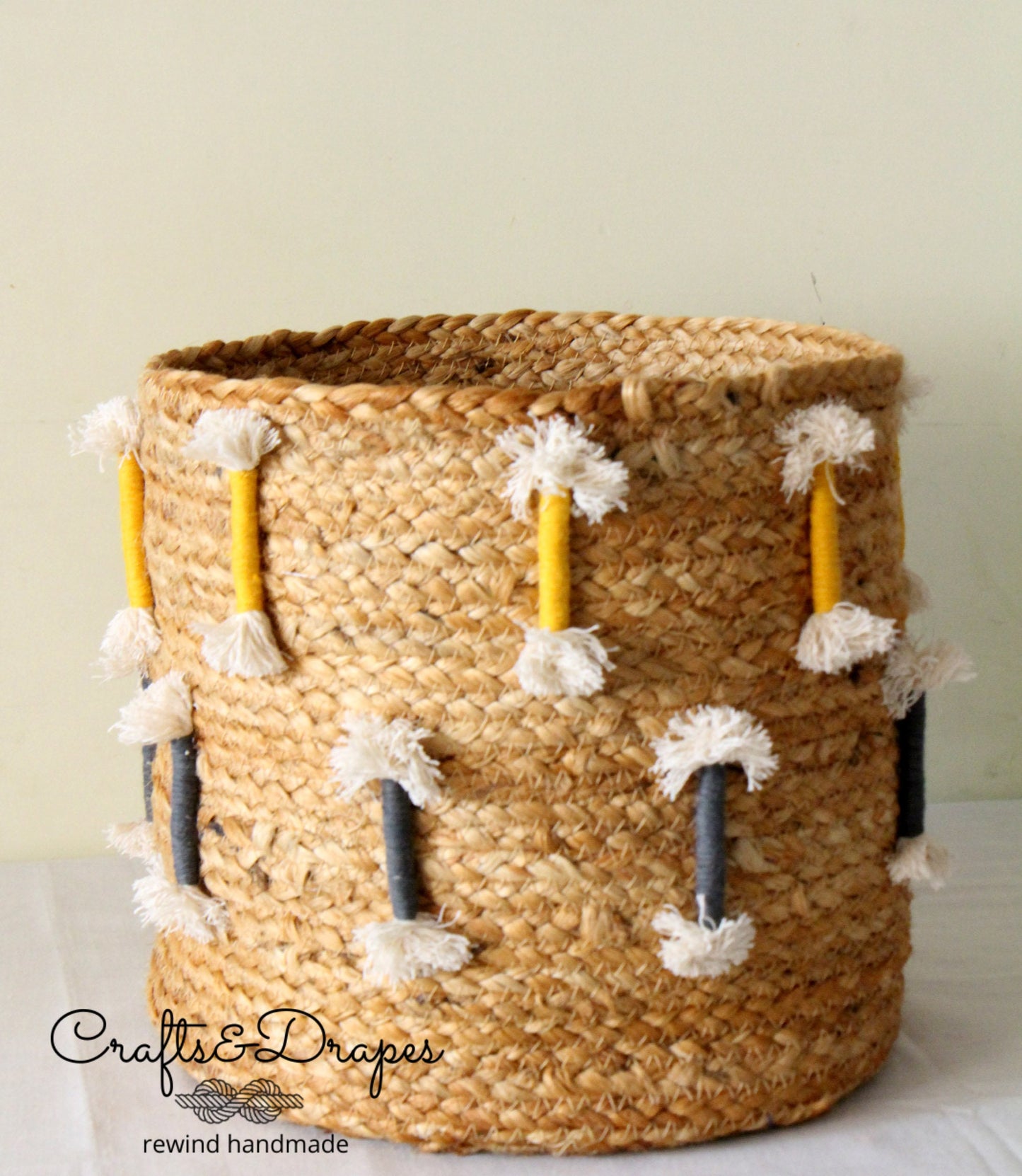 Macrame Jute Baskets