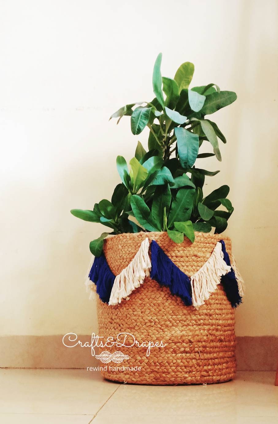 Macrame Jute Baskets