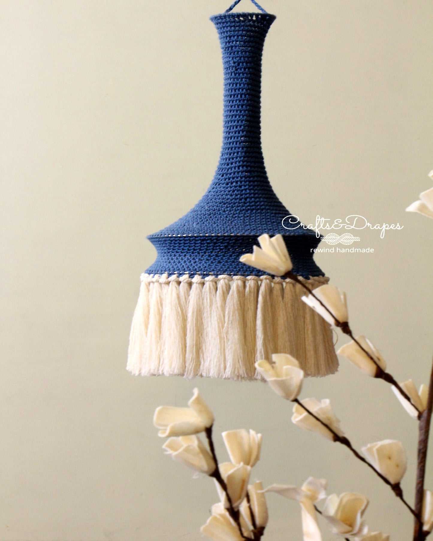 crochet lampshade