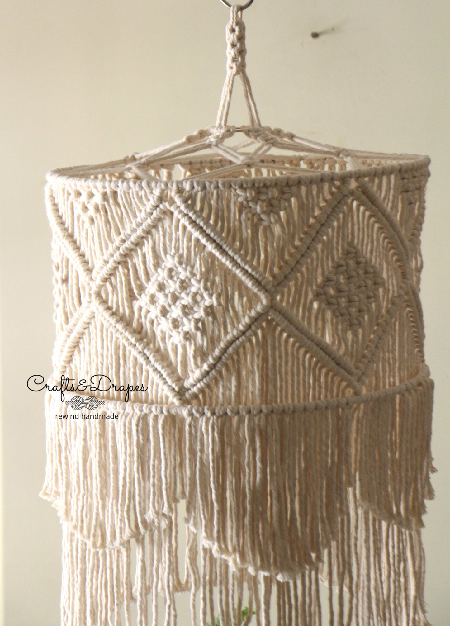 Boho Macrame Fringe Chandelier | ALARA