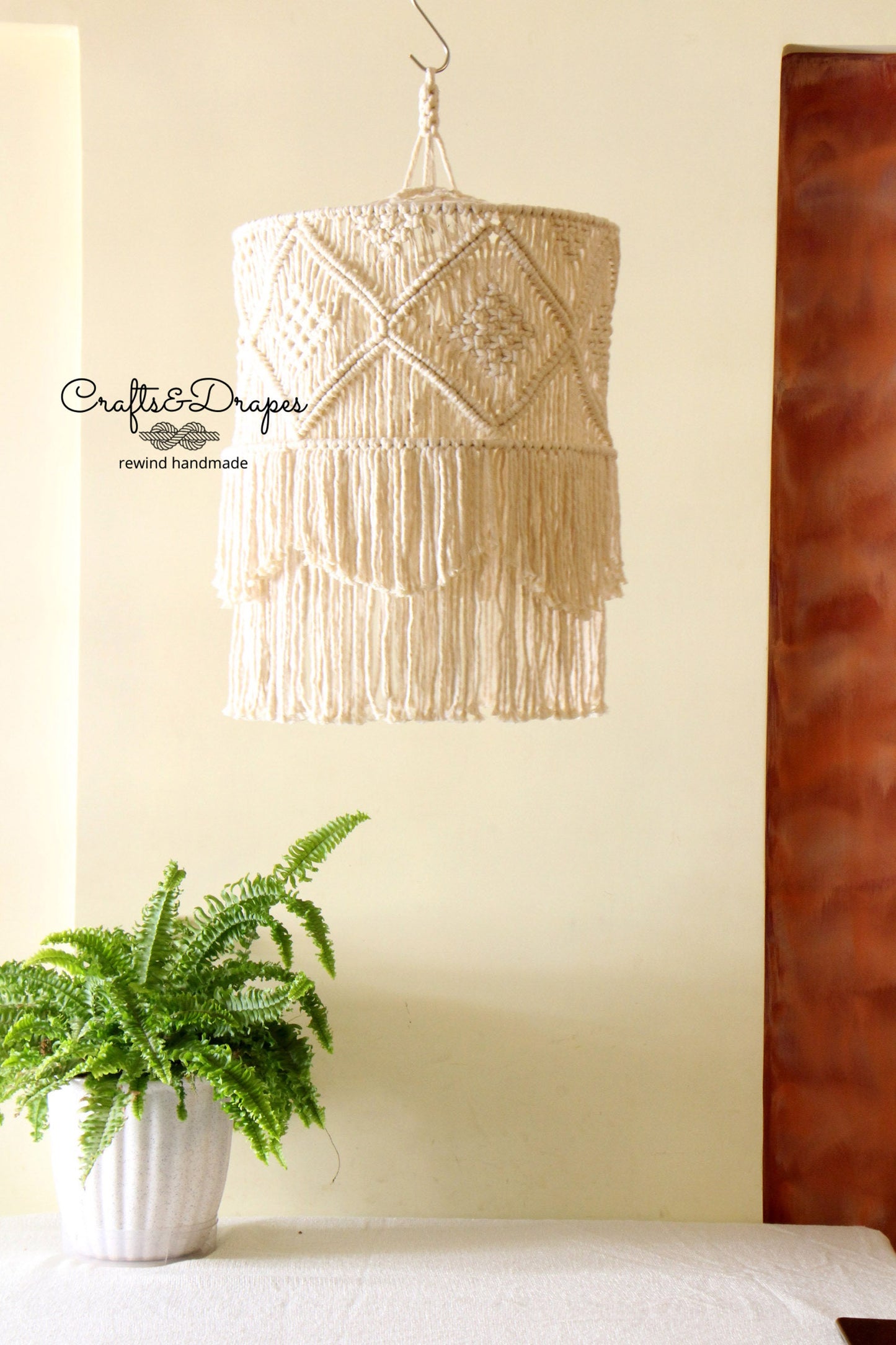 Boho Macrame Fringe Chandelier | ALARA