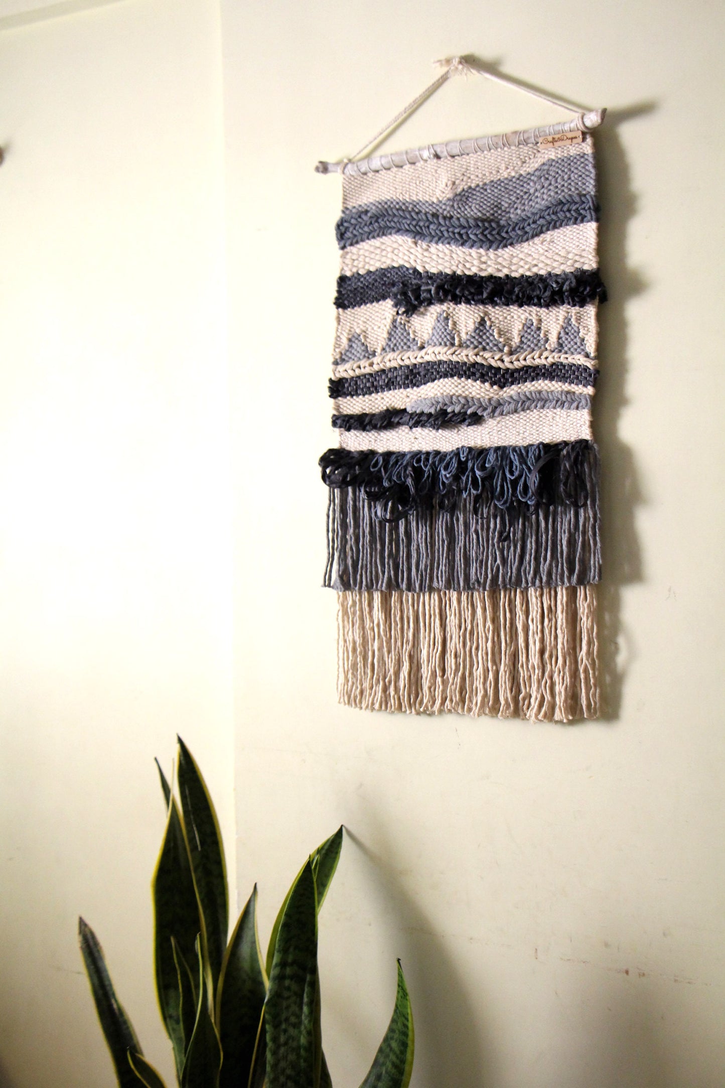 Modern Woven Wall Hanging