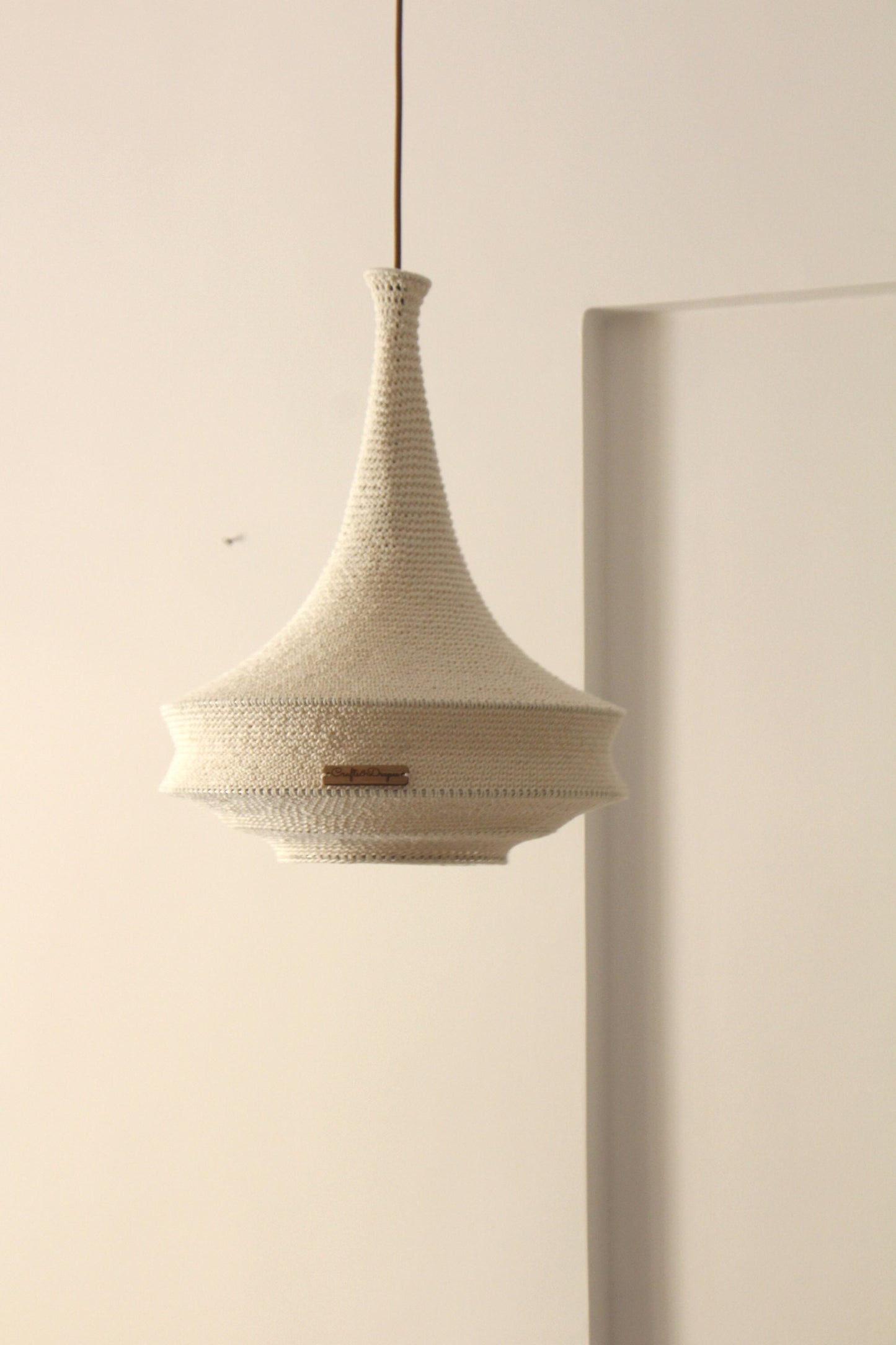 crochet light fixture