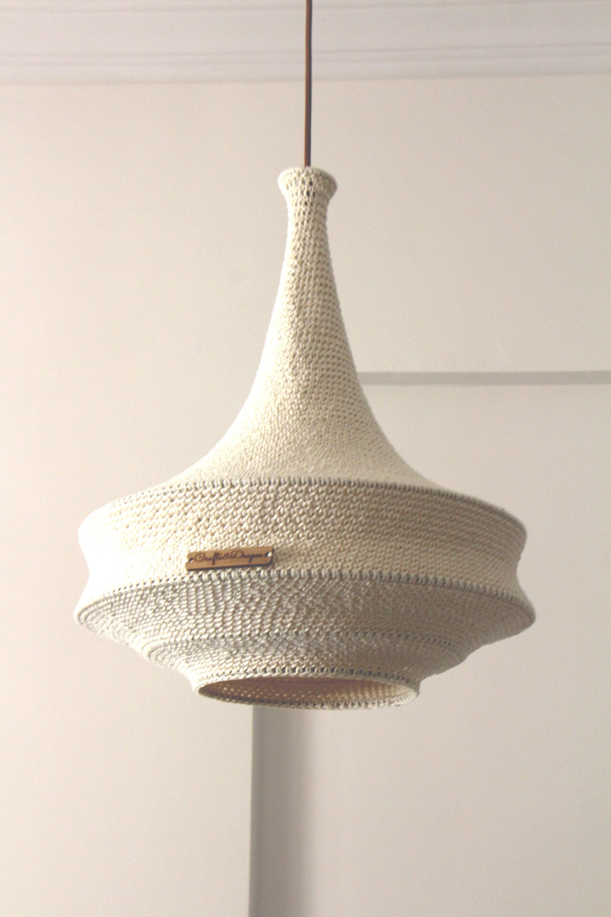 crochet pendant lights – THE STYLE FILES