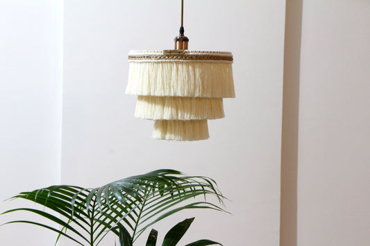 Boho Fringe Chandelier