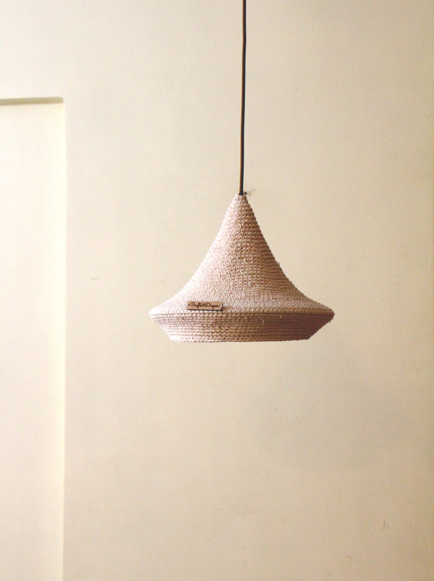 crochet lampshade